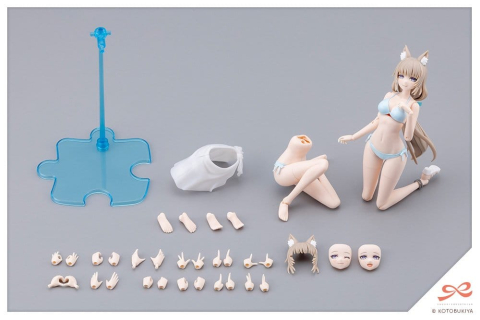 Sousaishojoteien Plastic Model 1/10 Animal Ears Emulator Swim Style 17 cm [10]