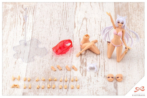 Sousaishojoteien Plastic Model 1/10 Animal Ears Emulator Swim Style Dreaming Style Twilight Cat 17 cm [10]
