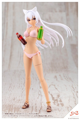Sousaishojoteien Plastic Model 1/10 Animal Ears Emulator Swim Style Dreaming Style Twilight Cat 17 cm [14]
