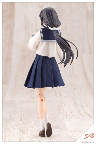 Sousaishojoteien Plastic Model 1/10 Kiru Pla Kuon Yakushiji Touou High School Uniform 16 cm [10]