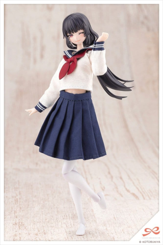 Sousaishojoteien Plastic Model 1/10 Kiru Pla Kuon Yakushiji Touou High School Uniform 16 cm [12]