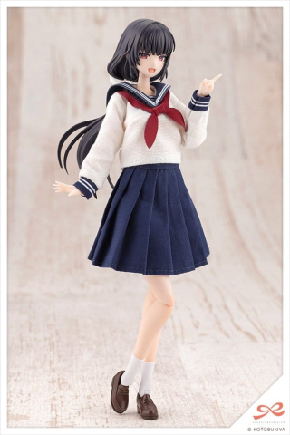 Sousaishojoteien Plastic Model 1/10 Kiru Pla Kuon Yakushiji Touou High School Uniform 16 cm [9]