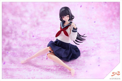 Sousaishojoteien Plastic Model 1/10 Kiru Pla Kuon Yakushiji Touou High School Uniform 16 cm [3]