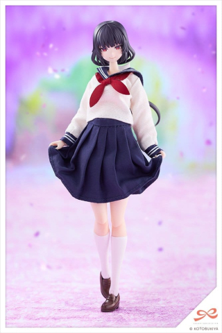 Sousaishojoteien Plastic Model 1/10 Kiru Pla Kuon Yakushiji Touou High School Uniform 16 cm [1]