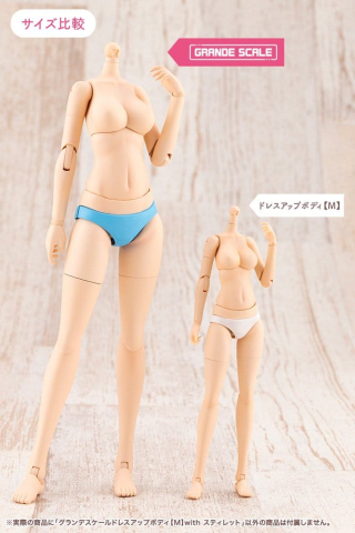 Sousaishojoteien Plastic Model Kit Grand Scale Dress Up Body M with Stylet 25 cm [3]