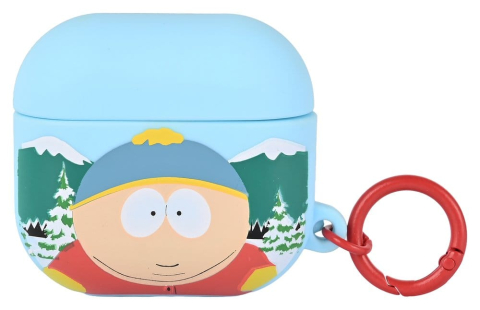 PRECOMENZI - South Park 3D Foam Airpods Case Bag Clip Cartman Display (12)