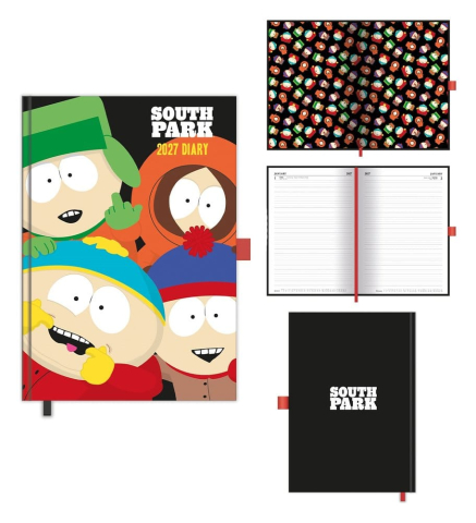 PRECOMENZI - South Park A5 DTP Diary 2027