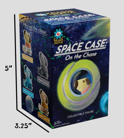 PRECOMENZI - Space Case Mini Figures S1 6 cm Blind Box Display (6)