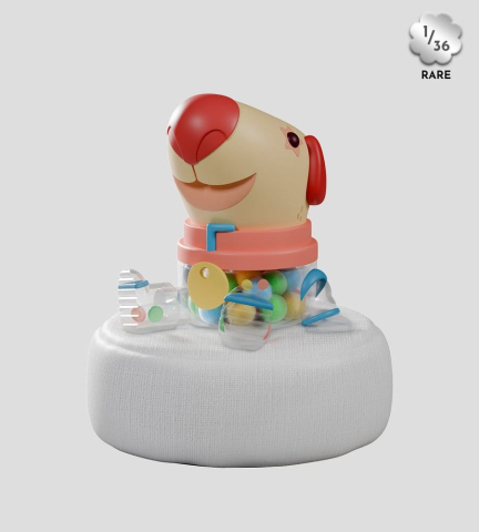 Space Case Mini Figures S1 6 cm Blind Box Display (6) [7]