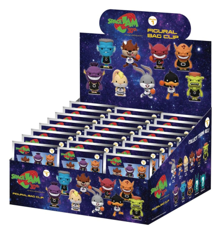 Space Jam 30th Anniversary 3D PVC Bag Clips Series 1 Blind Bag Display (24) [2]