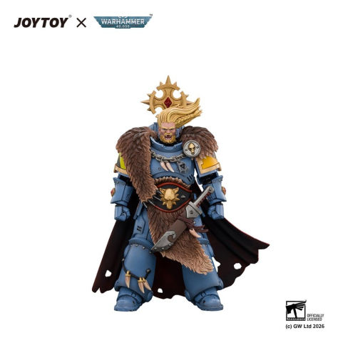 Space Marine Action Figure Space Wolves Wolf Guard Battle Leader 12 cm [5]
