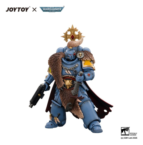 Space Marine Action Figure Space Wolves Wolf Guard Battle Leader 12 cm [2]