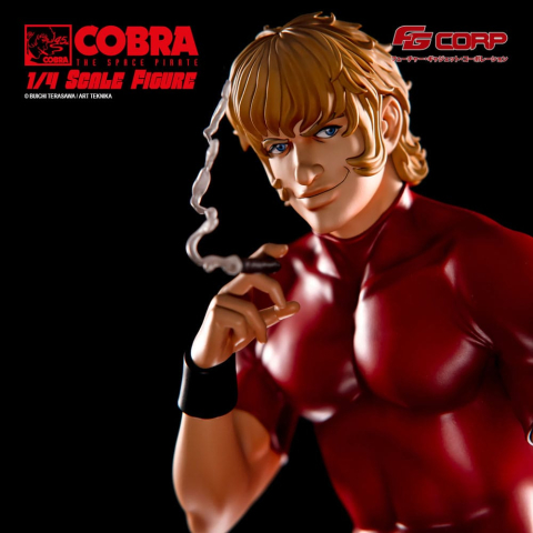 PRECOMENZI - Space Pirate Cobra Statue 1/4 Cobra & Jane Royal (Spacesuit Ver.) 47 cm