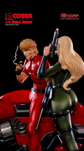 Space Pirate Cobra Statue 1/4 Cobra & Jane Royal (Spacesuit Ver.) 47 cm [20]