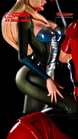 Space Pirate Cobra Statue 1/4 Cobra & Jane Royal (Spacesuit Ver.) 47 cm [16]