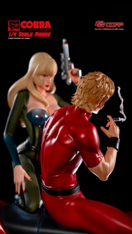 Space Pirate Cobra Statue 1/4 Cobra & Jane Royal (Spacesuit Ver.) 47 cm [21]