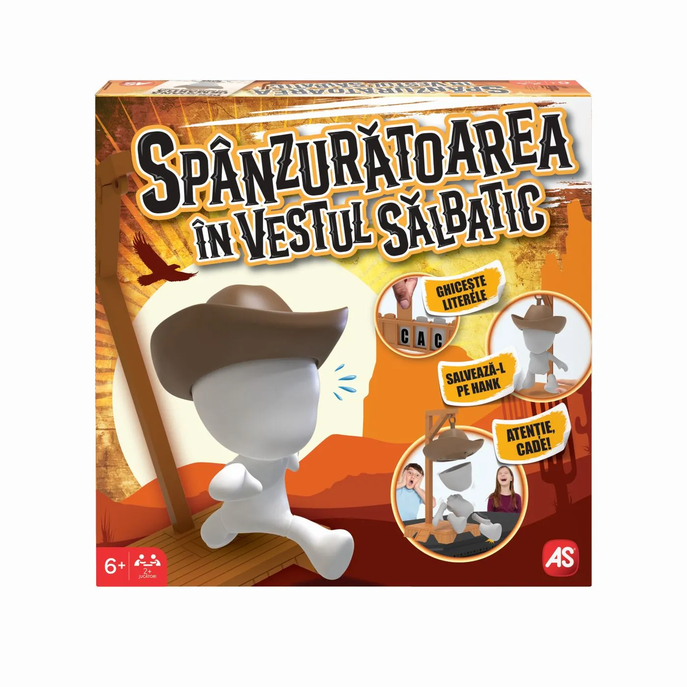 Jocuri pentru toata familia - Spanzuratoarea in Vestul Salbatic