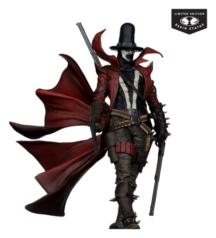 PRECOMENZI - Spawn Black White &amp; Red All Over 1/10 Statue Gunslinger Spawn by Todd McFarlane 23 cm
