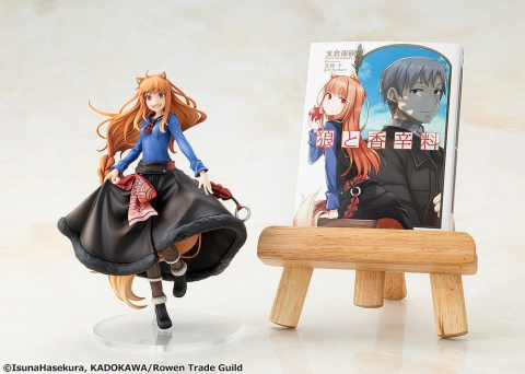 Spice and Wolf: Merchant Meets the Wise Wolf KDcolle PVC Figure Holo illustration by Jyuu Ayakura 17 cm [5]