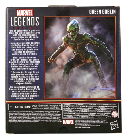 PRECOMENZI - Spider-Man: No Way Home Marvel Legends Action Figure Green Goblin 15 cm
