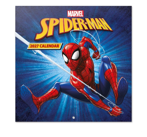 PRECOMENZI - Spider-Man Wall Calendar 2027 30 x 30 cm