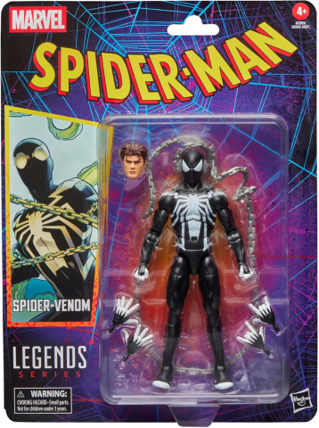 Figurine - Spider-Venom Marvel Legends Retro 15 cm – Figurina Hasbro