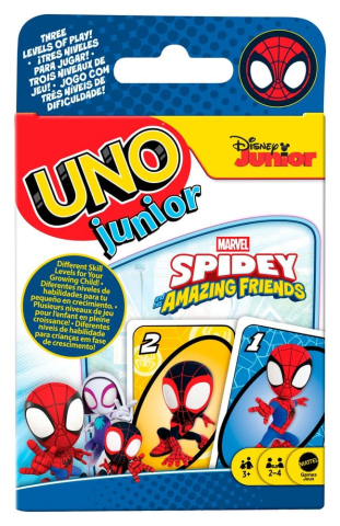 PRECOMENZI - Spidey & His Amazing Friends UNO Junior Card Game