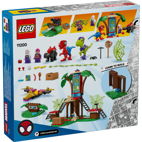 LEGO Marvel Spidey si prietenii lui Infruntarea dinozaurilor la casa din copac 11200 [2]