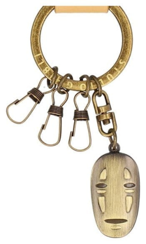 Fashion & Accessories - Spirited Away Leather-Keychain No Face