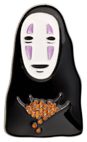 PRECOMENZI - Spirited Away Metal Brooch No-Face