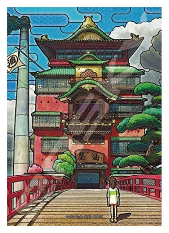 Manga & Anime - Spirited Away Stained glass Puzzle Aburaya (208 pieces)