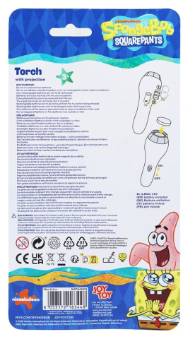 Spongebob Projection Flashlight with 4 Motifs [2]
