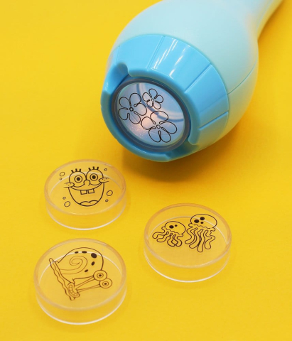 Spongebob Projection Flashlight with 4 Motifs [3]