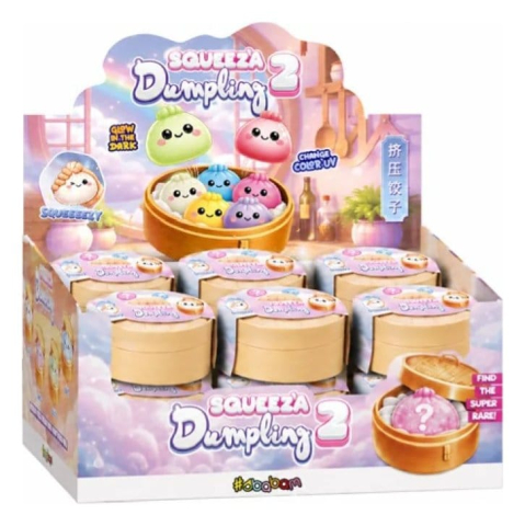 Jucarii - Squeez'a Dumpling Squishy Dumpling 2 Blind Box Display (12)