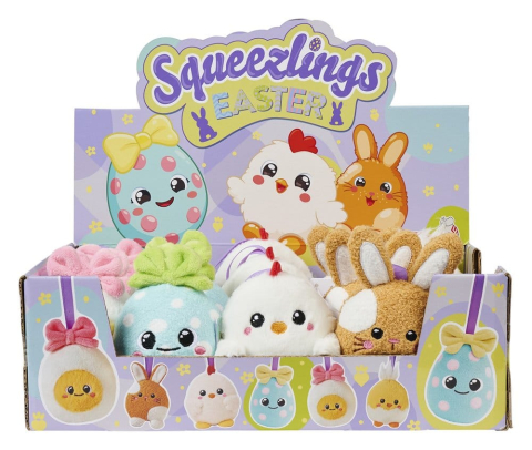 Squeezlings Plush Figure 5-Pack Display (20) [1]