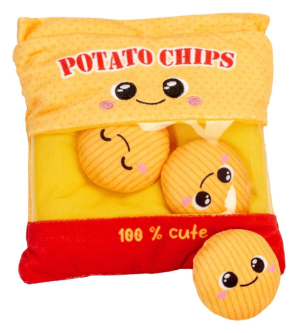 Squeezlings Plush Figure Snackbag 3-Pack Display (6) [2]