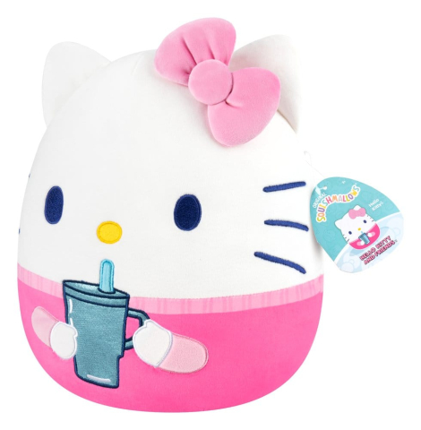 PRECOMENZI - Squishmallows Hello Kitty and Friends Plush Hello Kitty Cup 30 cm