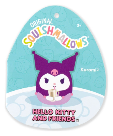 Squishmallows Hello Kitty and Friends Plush Kuromi Cup 30 cm [8]