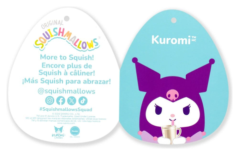Squishmallows Hello Kitty and Friends Plush Kuromi Cup 30 cm [9]