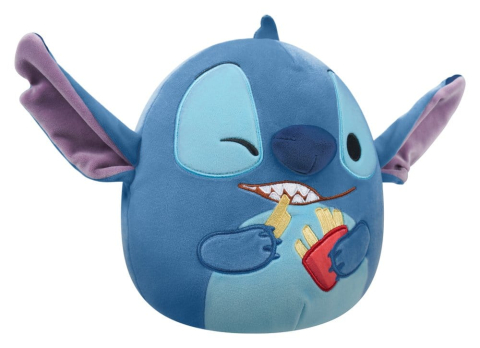 PRECOMENZI - Squishmallows Plush Stitch (Holding French Fries) 20 cm