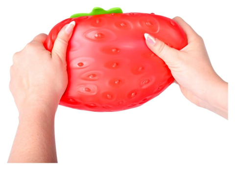 PRECOMENZI - Squishy Stretch figure Strawberry 15 cm Display (4)