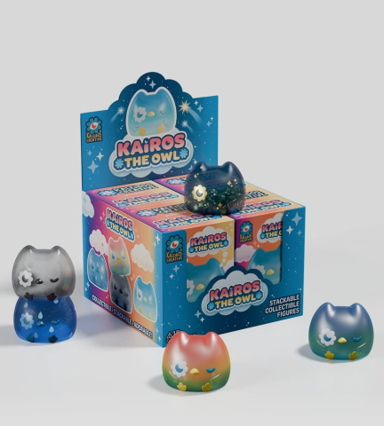 Stackable Kairos Mini Figures S1 3 cm Blind Box Display (4) [6]