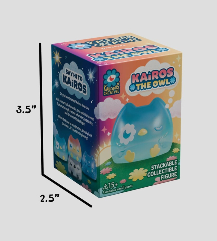 Collectibles - Stackable Kairos Mini Figures S1 3 cm Blind Box Display (4)