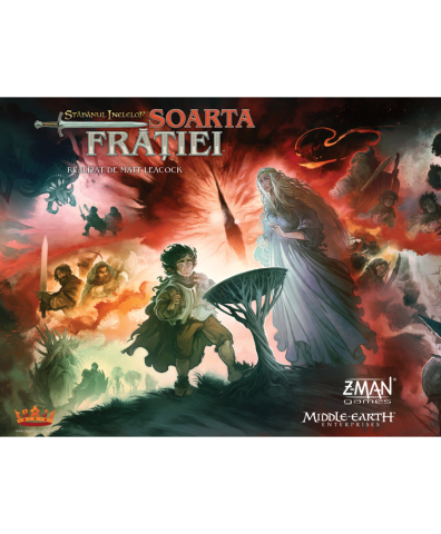 Board Games - Stapanul Inelelor: Soarta Fratiei Joc Cooperativ Board Game RO