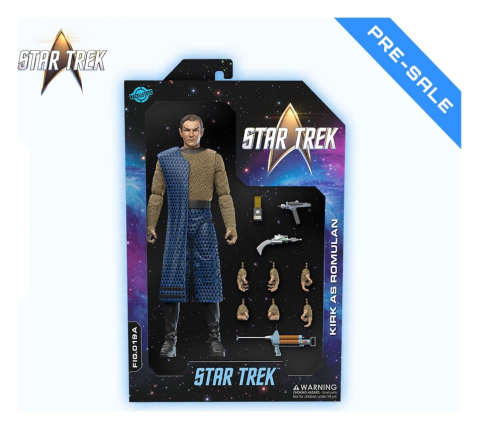 Star Trek 1/10 Action Figure Kirk as Romulan (The Enterprise Incident) 16 cm [3]