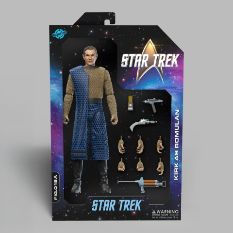 Jucarii - Star Trek 1/10 Action Figure Kirk as Romulan (The Enterprise Incident) 16 cm