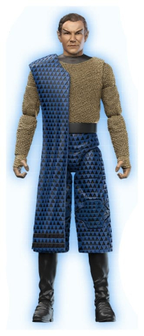 Star Trek 1/10 Action Figure Kirk as Romulan (The Enterprise Incident) 16 cm [4]
