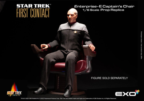 Star Trek: First Contact Replica 1/6 Captain's Chair 15 cm [7]