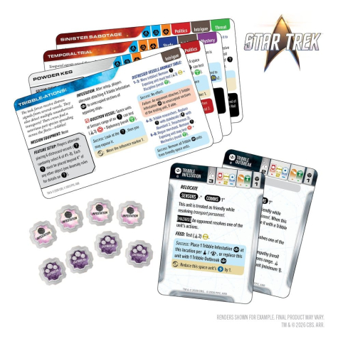 Star Trek: Into the Unknown - Trials and Tribble-ations Card Pack 10 cm [4]