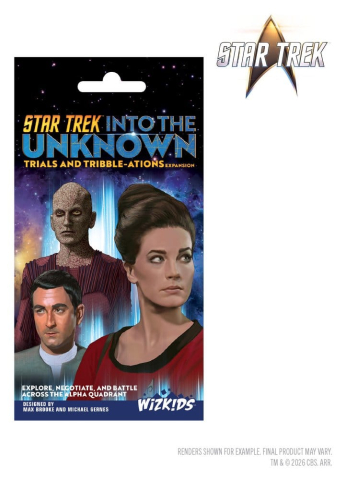 Games - Star Trek: Into the Unknown - Trials and Tribble-ations Card Pack 10 cm